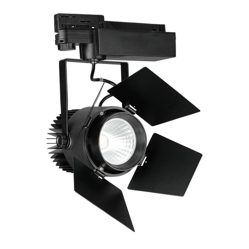 [373] ¬[VZ746] FOCO DE CARRIL LED 33W CHIP SAMSUNG CUERPO NEGRO 5000K