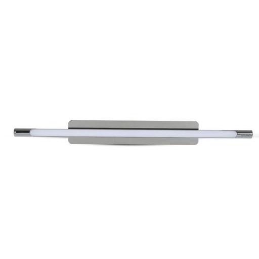 [3903] ¬[VZ7806] LÁMPARA DE TECHO/PARED LED 18W CROMO 4000K