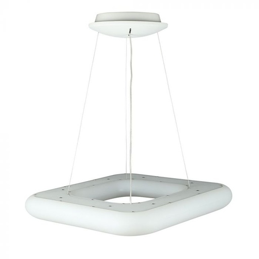 [3964] ¬[VZ7928] LÁMPARA LED 80W COLGANTE DE DISEÑO CUADRADO 750 X 750 REGULABLE CCT