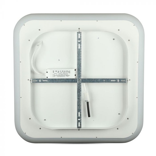 [3972] ¬[VZ7944] PLAFÓN LED 42W DE SUPERFICIE CUERPO BLANCO CUADRADO CAMBIO DE COLORES