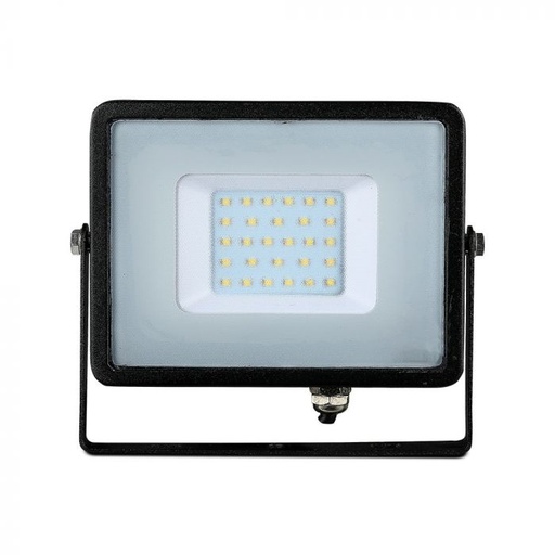 [401] ¬[VZ802] PROYECTOR LED V-TAC 30W CHIP SAMSUNG 2400LM 100° COLOR NEGRO IP65 4000K