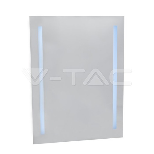[40471] ¬[VZ80942] ESPEJO DE LED 7W RECTANGULAR+ CALENTADOR ANTINIEBLA 31W IP44 6400K