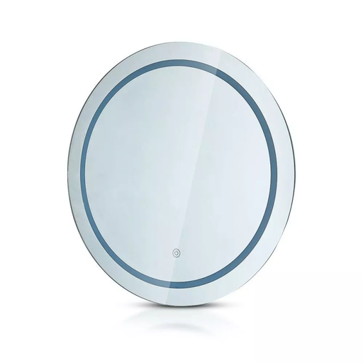 [40491] ¬[VZ80982] ESPEJO DE LED 8W REDONDO IP44 ANTINIEBLA CCT + CALENTADOR 17W