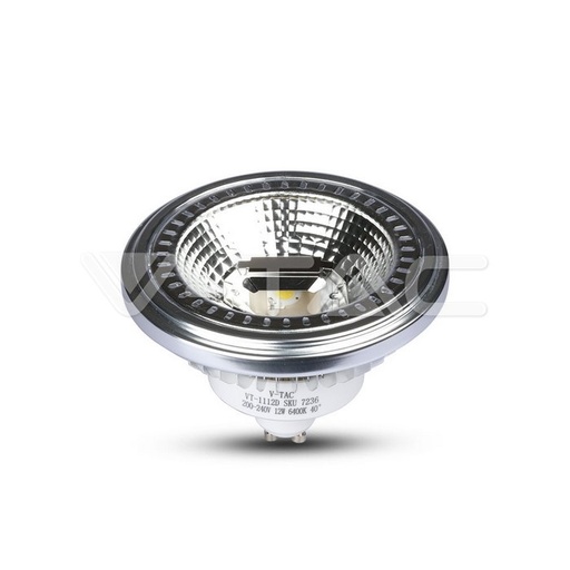 [4224] ¬[VZ8448] BOMBILLA LED V-TAC GU10 AR111 12W COB 900LM 2700K