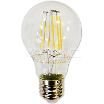 [4272] ¬[VZ8544] BOMBILLA LED 6W FILAMENTO E27 A60 2700K