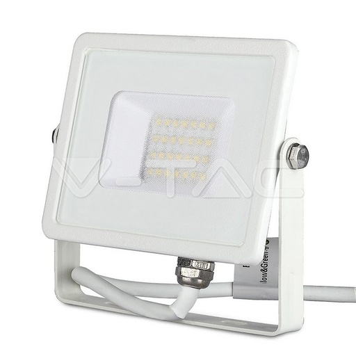[443] ¬[VZ886] PROYECTOR LED V-TAC 20W CHIP SAMSUNG 1600LM 100° COLOR BLANCO IP65 4000K