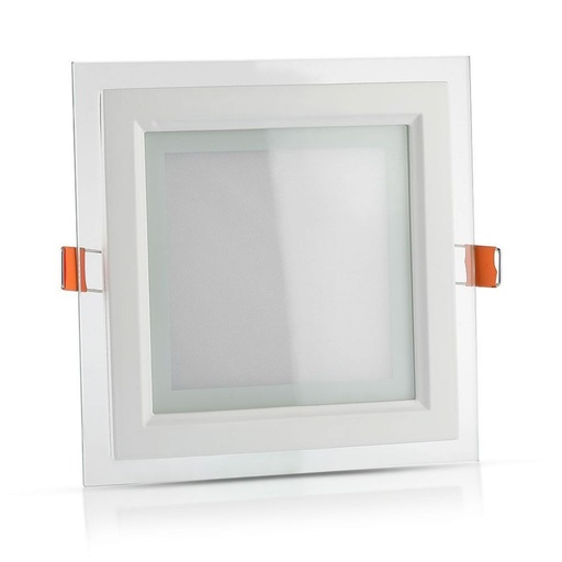 [4746] ¬[VZ9492] DOWNLIGHT LED 18W CRISTAL CUADRADO 2700K