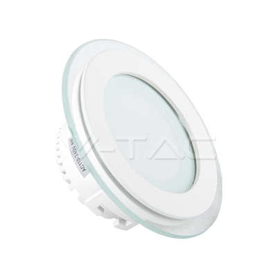 [4841] ¬[VZ9682] DOWNLIGHT LED 6W CRISTAL REDONDO CAMBIO DE CCT