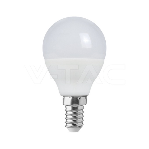 [24018] [VQ226240181] BOMBILLA LED V-TAC E14 P45 6,5W SMD 600LM 180° 3000K