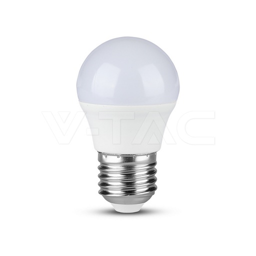 [23879] #[VQ226238791] BOMBILLA LED V-TAC E27 G45 6,5W SMD 600LM 180° 45X80MM 4000K