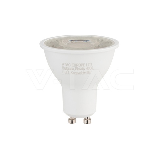 [23881] [VQ226238811] BOMBILLA LED V-TAC GU10 PAR16 7,5W SMD 610LM 38° 50X55MM 4000K
