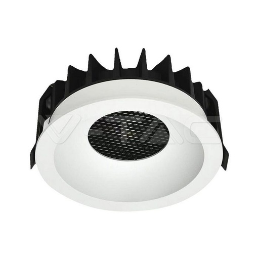 [23676] [VQ226236761] DOWNLIGHT LED 24W BRIDGELUX CHIP CCT BLANCO CON ACCESORIO ANTIDESLUMBRANTE TIPO PANAL