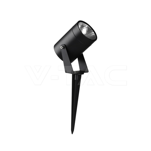 [24004] [VQ226240041] PIQUETA DE JARDÍN LED 10W CUERPO NEGRO IP65 3000K