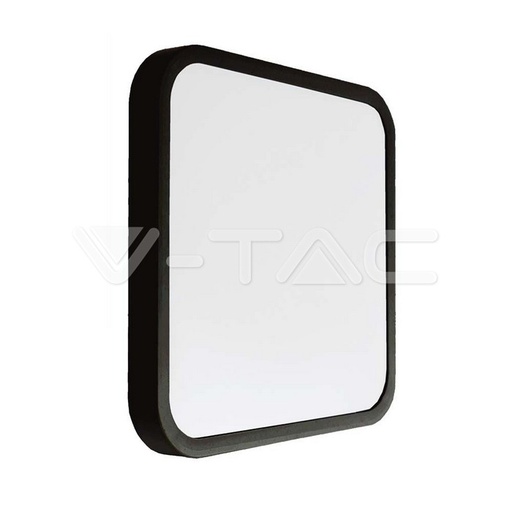 [76491-24] [VQ22676491-241] PLAFÓN LED 48W SAMSUNG CHIP CUADRADO MARCO NEGRO 4000K  IP44