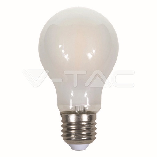 [7181] ¬[VZ14362] BOMBILLA LED V-TAC E27 A60 7W FILAMENT 840LM 300° 2700K