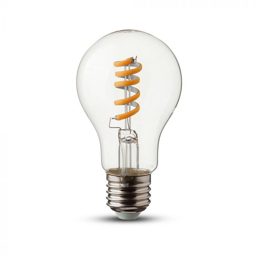 [7336] #[VZ14672] BOMBILLA LED 4W DE FILAMENTO ESPIRAL CLARA 2700K