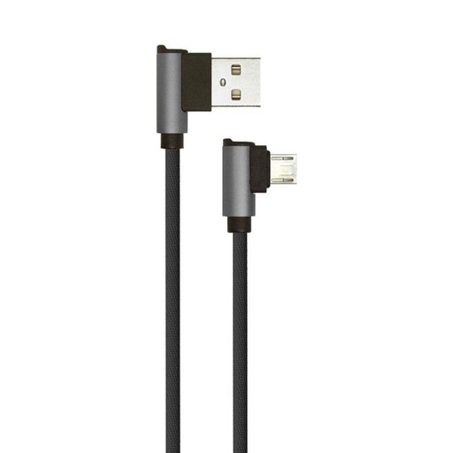 [8635] ¬[VZ17270] MICRO CABLE USB 1M. NEGRO DIAMOND SERIES