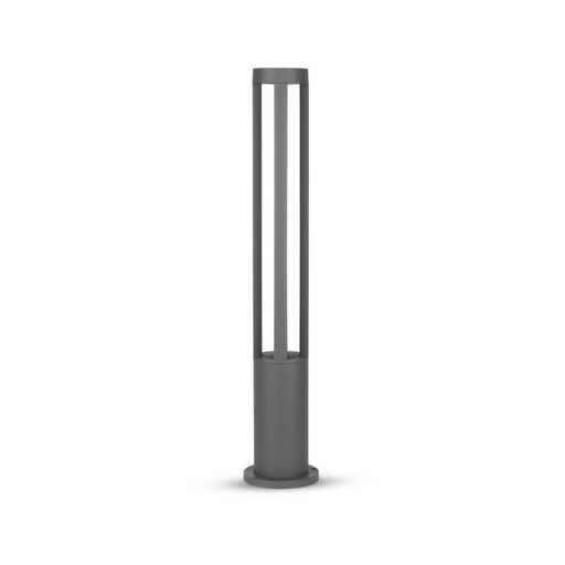 [218328] [VQ2262183281] BALIZA DE JARDÍN LED 10W CUERPO GRIS 80CM 3000K