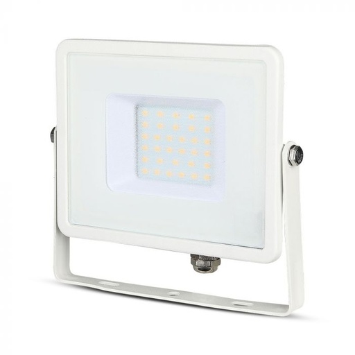 [405] ¬[VZ810] PROYECTOR LED V-TAC 30W CHIP SAMSUNG 2400LM 100° COLOR BLANCO IP65 6400K