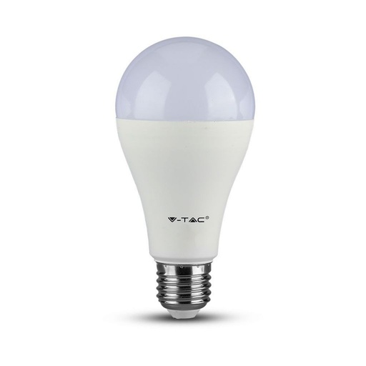 [214456] [VQ2262144561] BOMBILLA LED V-TAC Е27 A65 17W SMD 1710LM 200° 65X134MM 3000K