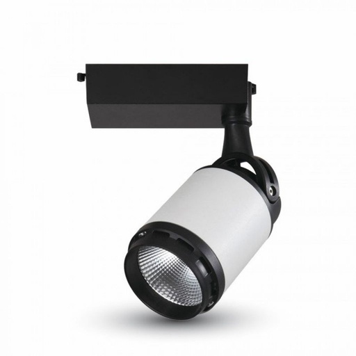[1340] [VQ22613401] FOCO DE CARRIL LED 35W MONOFÁSICO CUERPO NEGRO&BLANCO  6000K