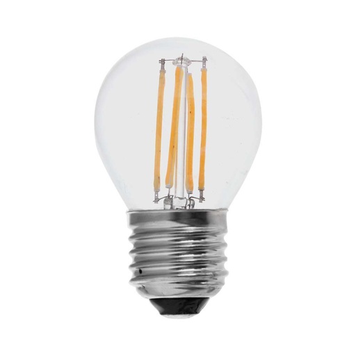 [212843] [VQ2262128431] BOMBILLA LED V-TAC Е27 G45 6W FILAMENT 600LM 300° 49X72MM 4000K