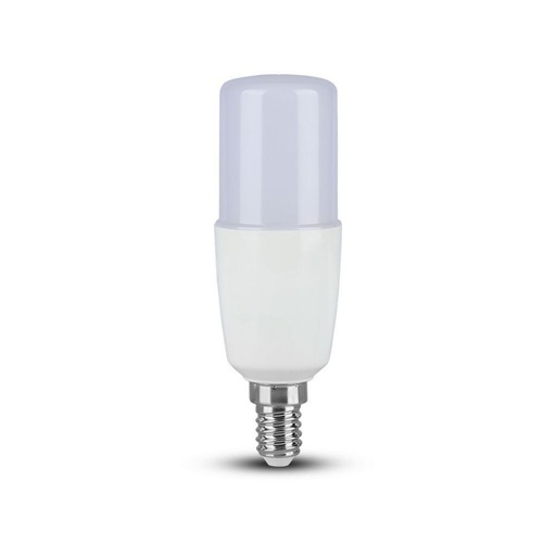 [21269] ¬[VZ42538] BOMBILLA LED V-TAC E14 T37 7.5W CHIP SAMSUNG SMD 660LM 200° 37X155MM 6500K