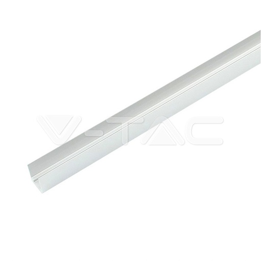 [2611] ¬[VZ5222] PERFIL DE ALUMINIO DE EMPOTRAR V-TAC COLOR ALUMINIO 2000MM