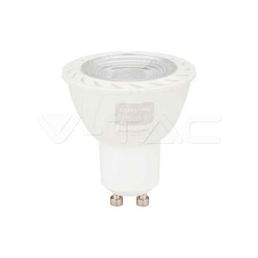 [21166] #[VQ226211661] BOMBILLA LED V-TAC GU10 PAR16 6W CHIP SAMSUNG SMD 445LM 38° 4000K