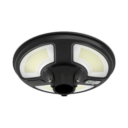 [5152] [VQ22651521] FAROLA DE JARDÍN SOLAR LED 10W SENSOR IP65 CONTROL REMOTO FUNCIÓN TEMPORIZADOR 4000K