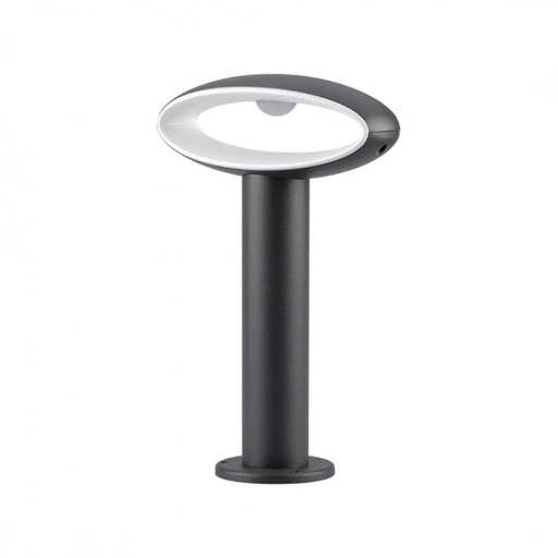 [5155] [VQ22651551] BALIZA DE JARDÍN LED 9W 30CM ALUMINIO CUERPO GRIS OSCURO IP54 4000K