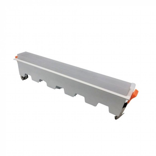[6415] [VQ22664151] DOWNLIGHT LINEAL LED 20W CUERPO BLANCO 6400K