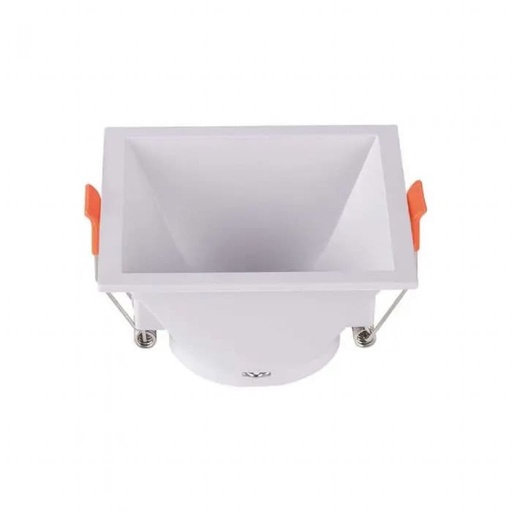 [6638] [VQ22666381] ARO PARA GU10 CUADRADO BLANCO