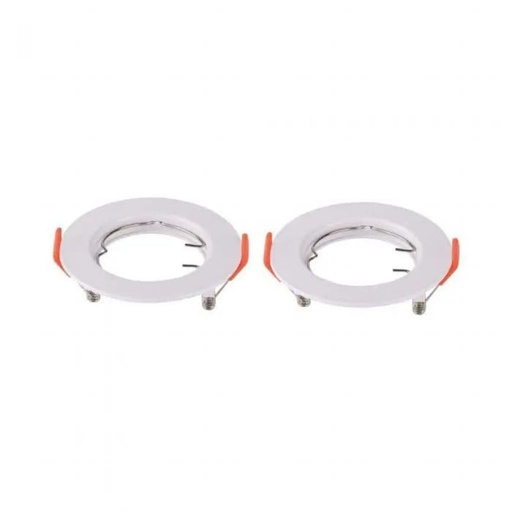 [6640] [VQ22666401] ARO GU10 REDONDO BLANCO
