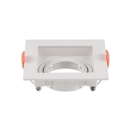 [6656] [VQ22666561] ARO PARA GU10 CUADRADO BLANCO