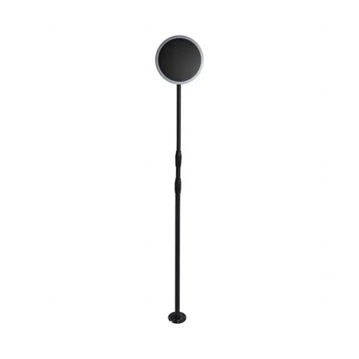 [6669] [VQ22666691] BALIZA DE PIE LED SOLAR 8W CUERPO BLANCO Y NEGRO 4000K
