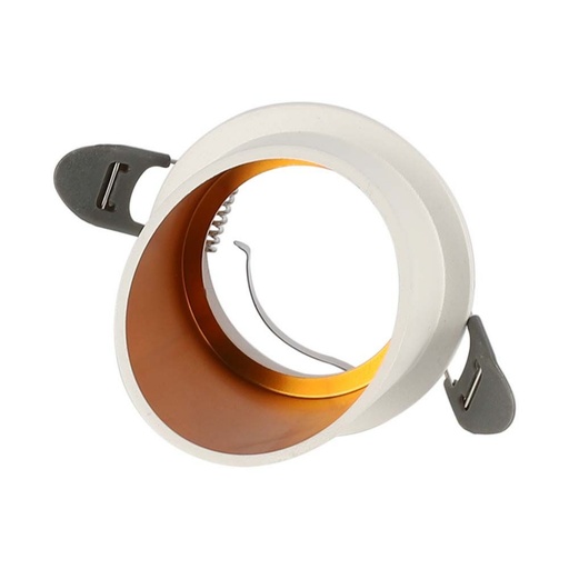 [6682] [VQ22666821] ARO PARA GU10 REDONDO BLANCO