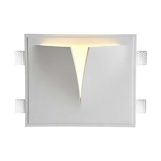 [6769] [VQ22667691] APLIQUE DE PARED ESCAYOLA GU10 G9 BLANCO
