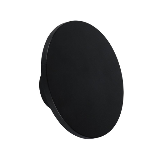 [6787] [VQ22667871] APLIQUE LED DE 12W MARCO REDONDO NEGRO 3000K