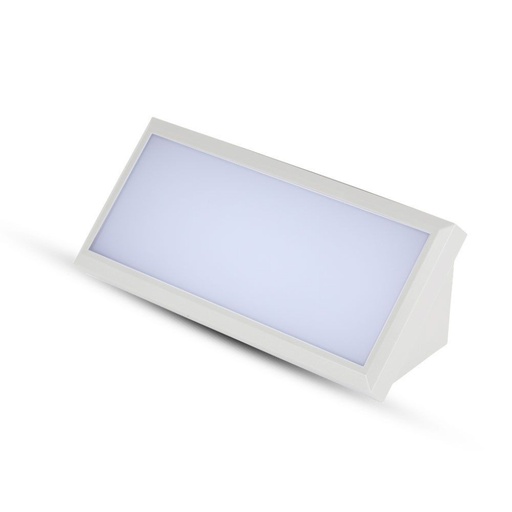 [6815] [VQ22668151] APLIQUE DE EXTERIOR LED 12W CUERPO BLANCO IP65 6400K