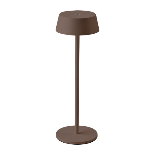 [6821] [VQ22668211] LÁMPARA DE SOBREMESA LED 2W CUERPO CORTEN IP54 3000K