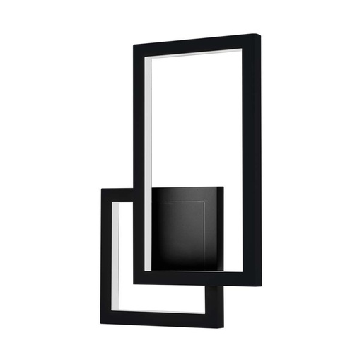 [6842] [VQ22668421] APLIQUE LED 20W CUERPO NEGRO IP20 3000K