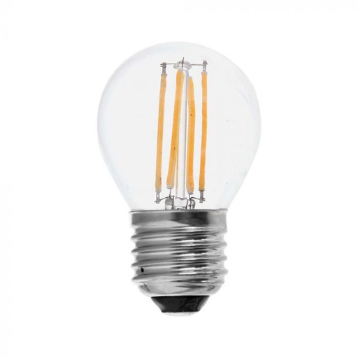 [6847] [VQ22668471] BOMBILLA LED DE FILAMENTO 4W E27 G45 3 NIVELES DE INTENSIDAD REGULABLE 3000K