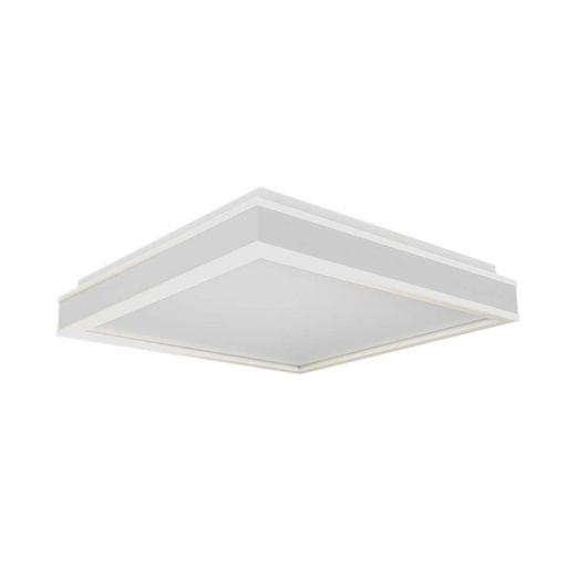 [6915] [VQ22669151] PLAFON DE DISEÑO LED 38W CUADRADA BLANCA 4000K