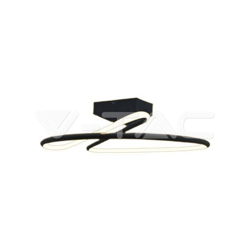 [6926] [VQ22669261] LUZ DE DISEÑO LED 20W REDONDA NEGRA 4000K
