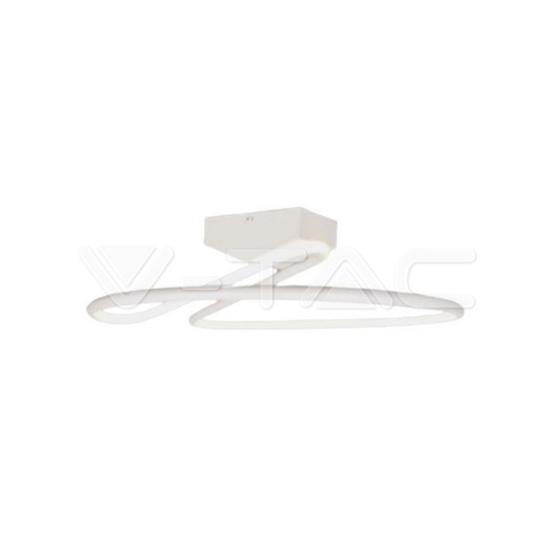 [6927] [VQ22669271] LÁMPARA DE TECHO DE DISEÑO LED 20W REDONDA BLANCA 4000K