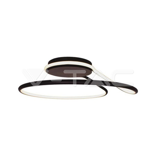 [6996] [VQ22669961] LÁMAPARA DE TECHO DE DISEÑO LED DE 24 W NEGRA 4000 K