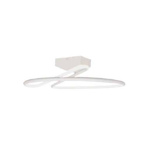 [6998] [VQ22669981] LÁMPARA DE TECHO DE DISEÑO LED 24W REDONDA BLANCA 4000K