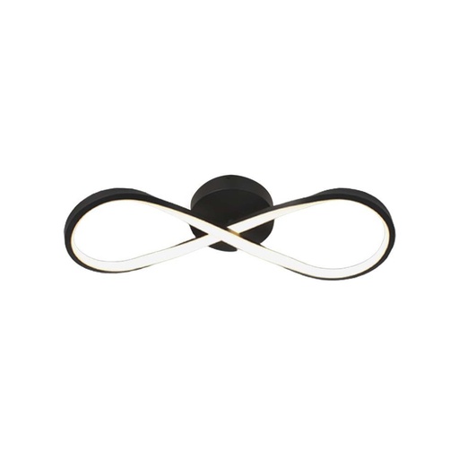 [7002] [VQ22670021] LÁMPARA DE TECHO DE DISEÑO LED 24W 'INFINITO' 3000K