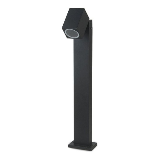[7554] [VQ22675541] BALIZA DE SUELO GU10 ALUMINIO CABEZA AJUSTABLE 1 DIRECCIÓN IP44